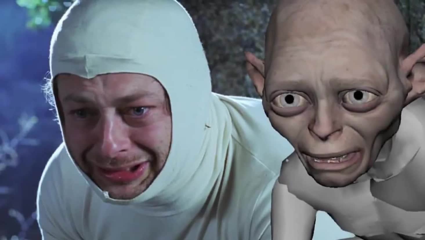 And cut! Andy Serkis scrabbled around in the dirt to play Gollum and  deserved an Oscar - digitec